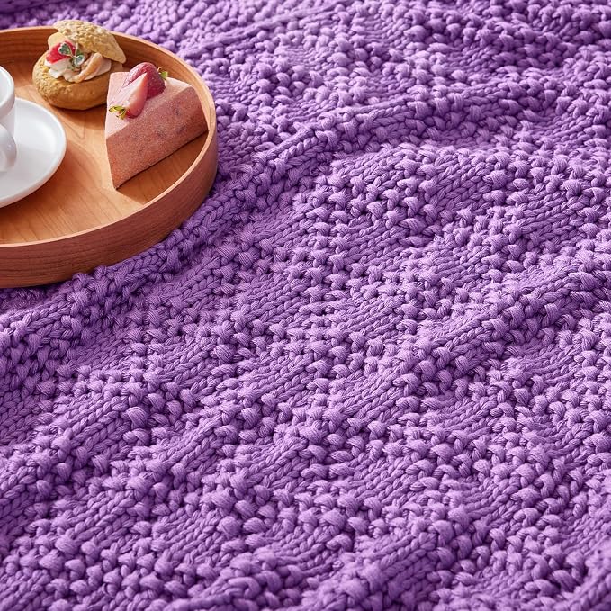 Anysay Knitted Weighted Blanket - Image 4