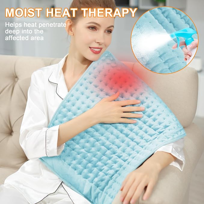 Deepsoon Heating Pad, Electric Heating Pads - Image 3