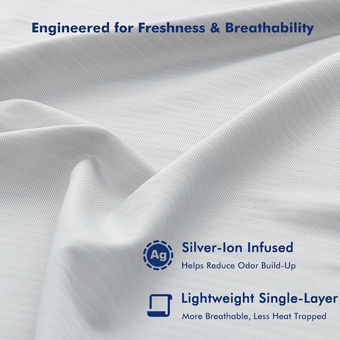 Elegear Cooling Blankets for Hot Sleeper Queen, Arc-Chill 3.0 Cool Fiber - Image 5