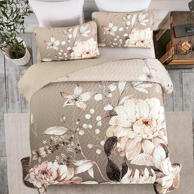 Drucon Floral Quilt Queen Size - Image 3