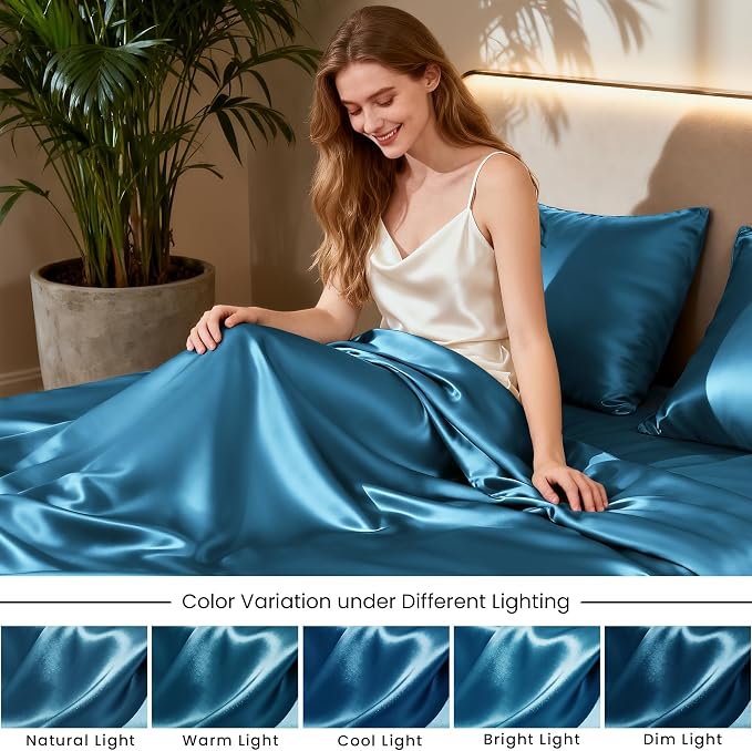 Love's cabin Satin King Sheet Sets - Image 7