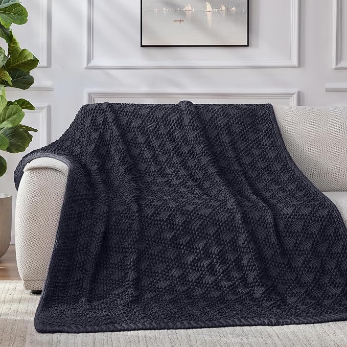 Anysay Knitted Weighted Blanket - Image 6