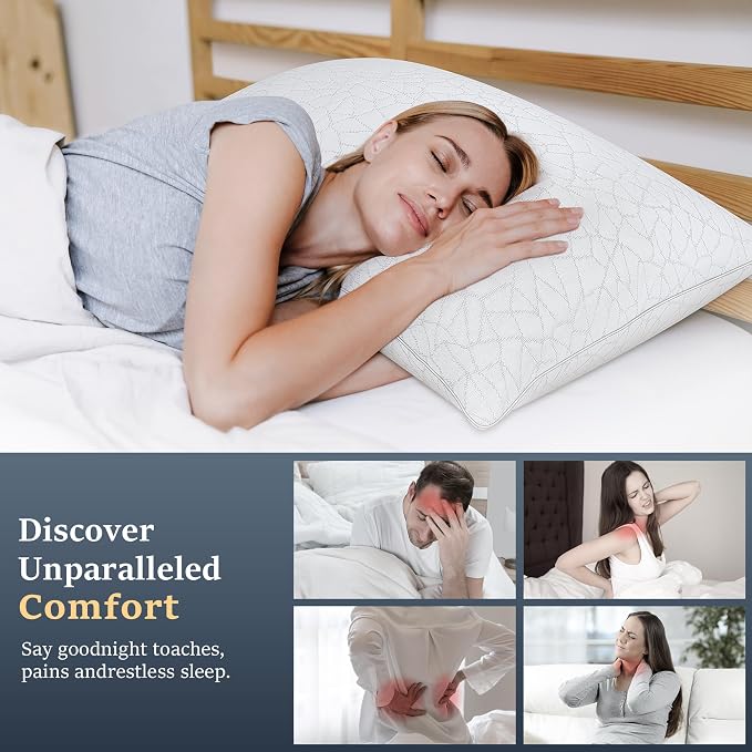 COZSINOOR Standard Size Cooling Bed Pillows - Image 2