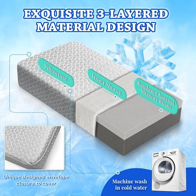 HARBOREST Cooling Cube Pillow - Image 6