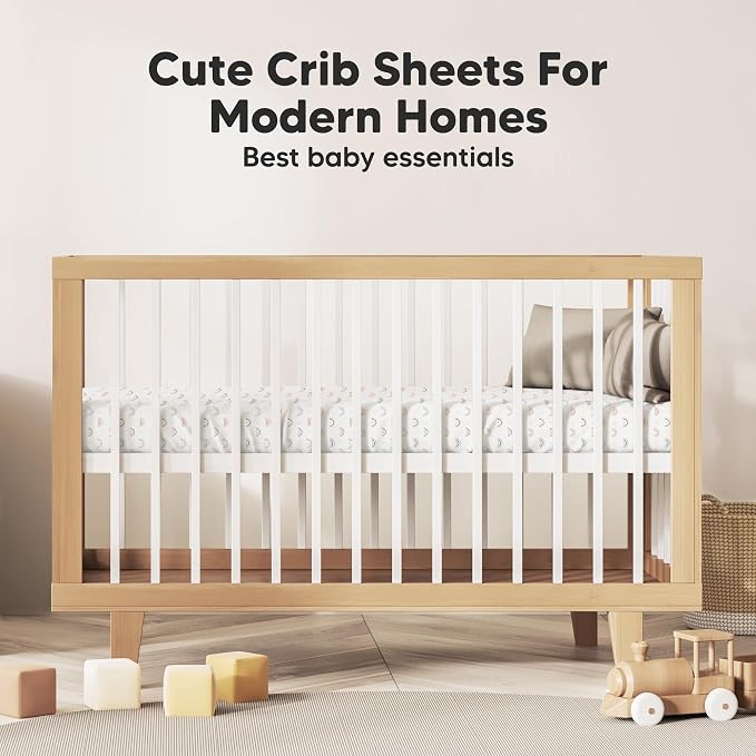 KeaBabies 2-Pack Organic Crib Sheets - Image 8