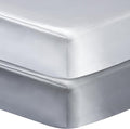 GUNTAIL 2 Pack Silk Crib Sheets by GUNTAIL