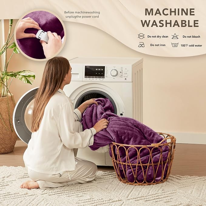 Homemate Electric Heated Blanket King - Image 7