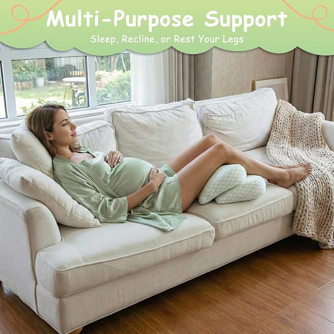 Pregnancy Pillows for Sleeping, Pregnancy Wedge Pillow for Side Sleeping - Image 7