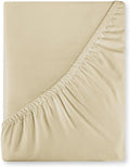 Royale Linens 400 Thread Count 100% American Grown Cotton Fitted Sheet Full Size by ROYALELINENS