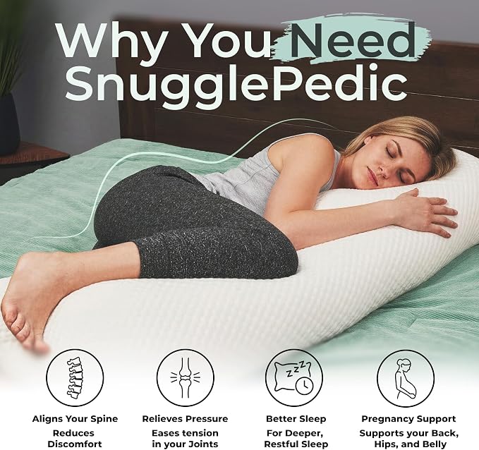 Snuggle-Pedic Body Pillow for Adults - Image 2