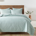 HORIMOTE HOME Sprout Green Queen Size Quilt Set by HORIMOTEHOME