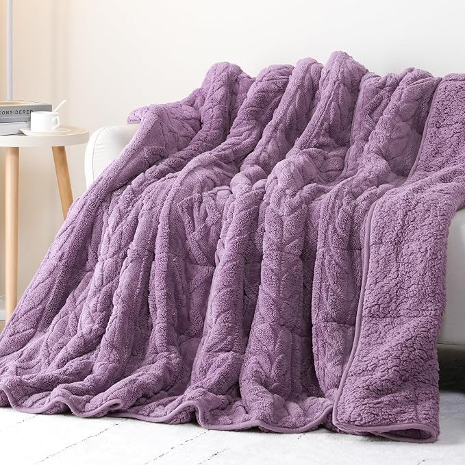 Cottonblue Jacquard Weighted Blanket 20 lbs by Cottonblue