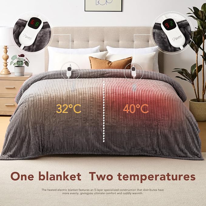 Homemate Electric Heated Blanket King Size - Image 8