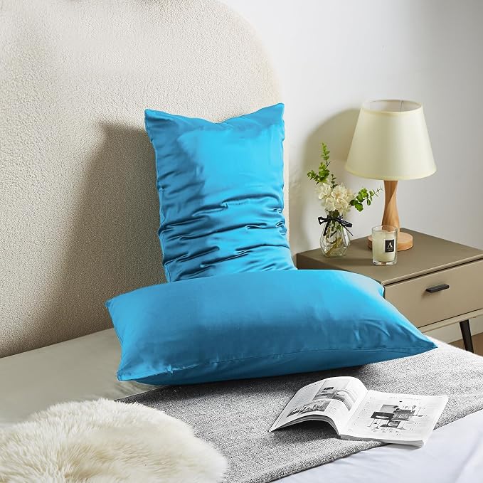 Silk Pillowcase for Hair and Skin Mulberry Silk Pillowcase Soft Breathable - Image 3