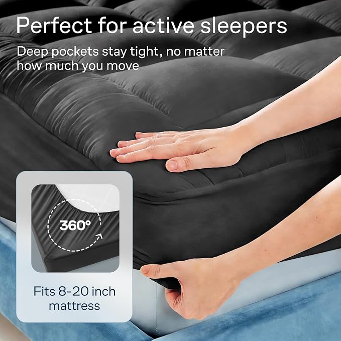 Cloud-Like King Mattress Topper - Image 5