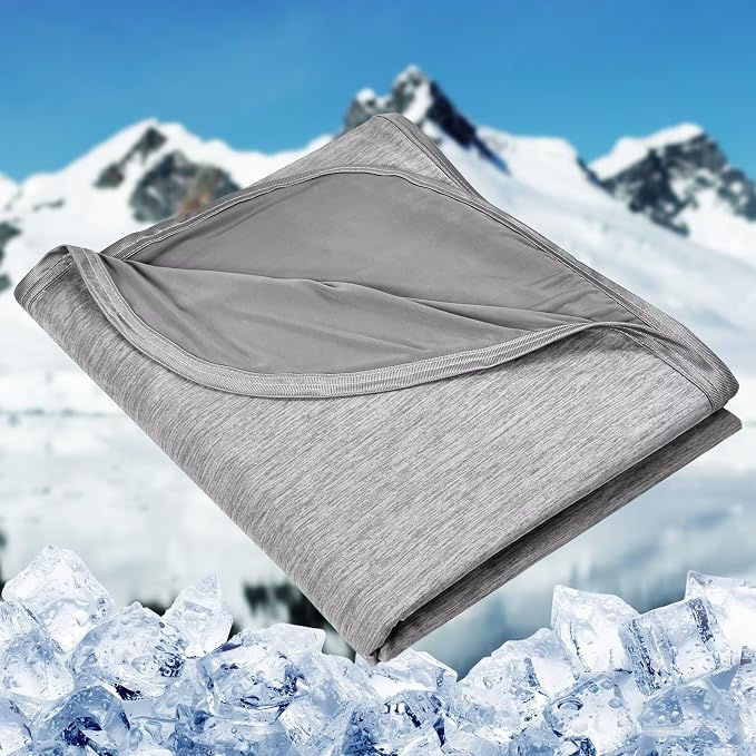 HOMFINE Cooling Blankets for Hot Sleepers by HOMFINE