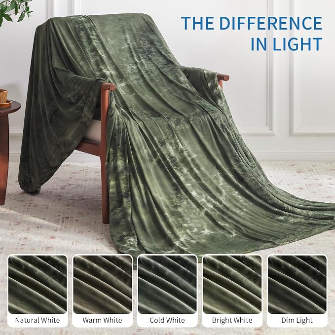 Guohaoi Cooling Blanket for HotSleepers, Decortive Tie Dye, Absorbs Heat to - Image 6