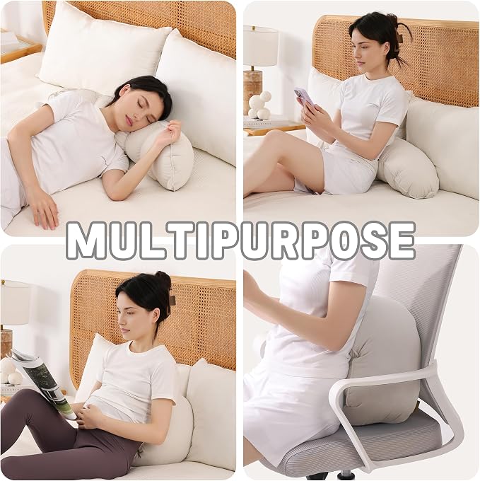 Peallow – Long Round Body Pillow - Image 6