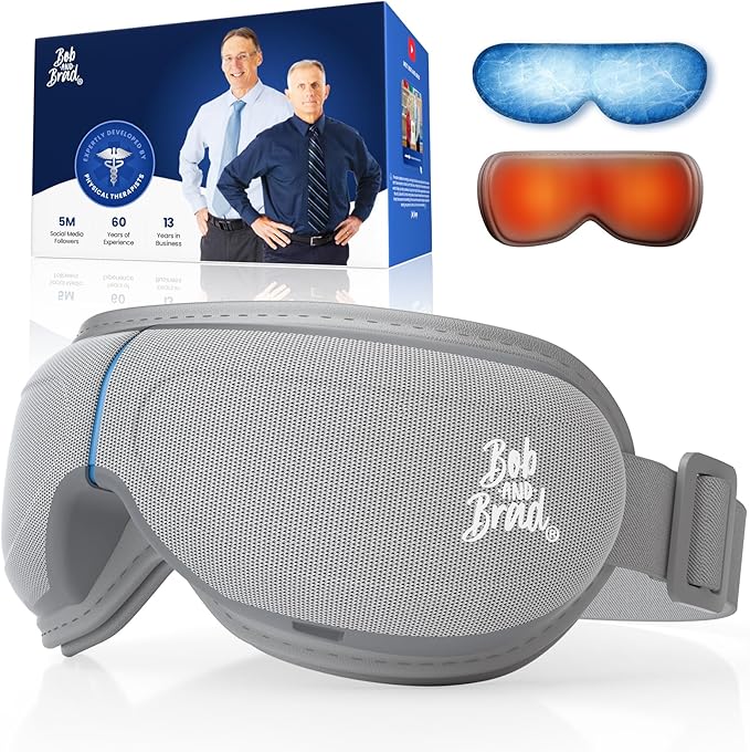 BOB AND BRAD Eye Massager with Heat and Cooling, EyeOasis 2 Eye Mask by BOBANDBRAD