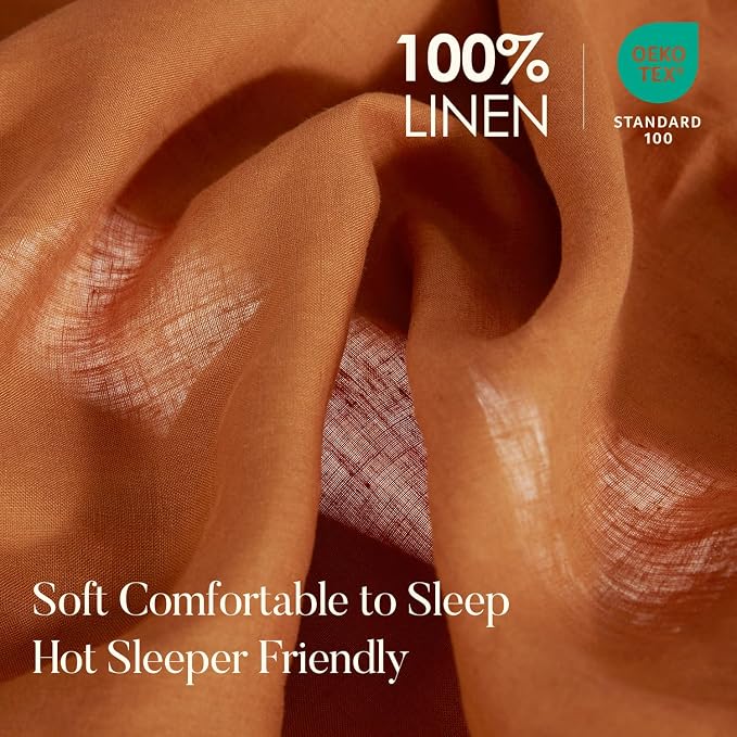 DAPU 100% Linen Duvet Cover Set - Image 2