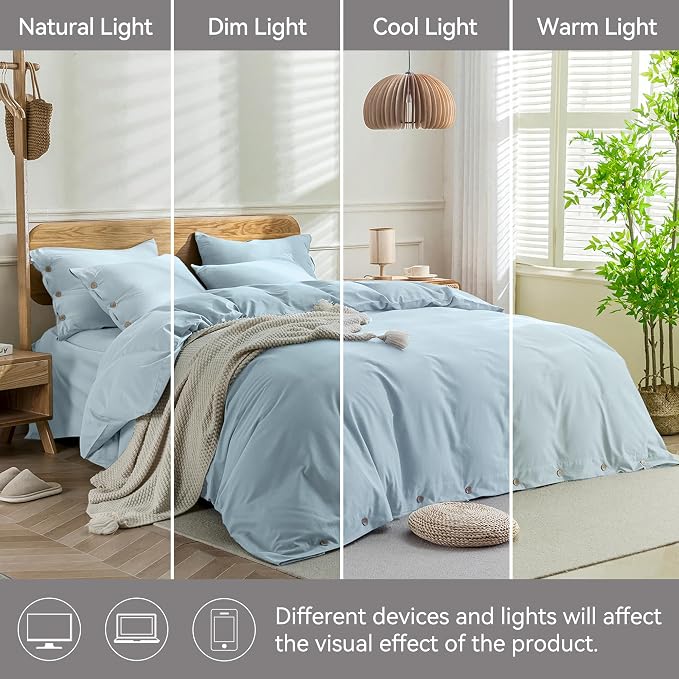 JELLYMONI Cotton Duvet Cover King Size - Image 9