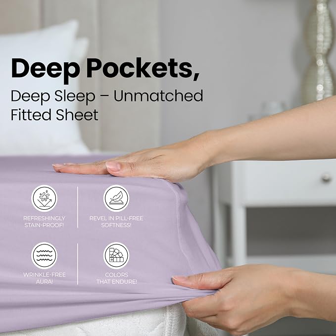 Utopia Bedding Queen Fitted Sheet - Image 4