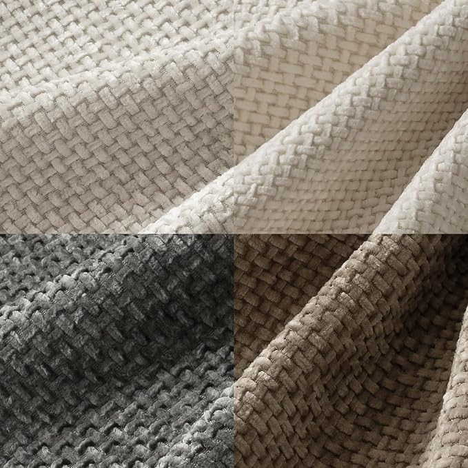 MIULEE Pack of 4 Couch Throw Pillow Covers 12x20 Inch Neutral Soft Decorative - Image 2