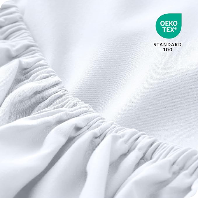 Bare Home 2-Pack Fitted Bottom Sheets California King - Image 5