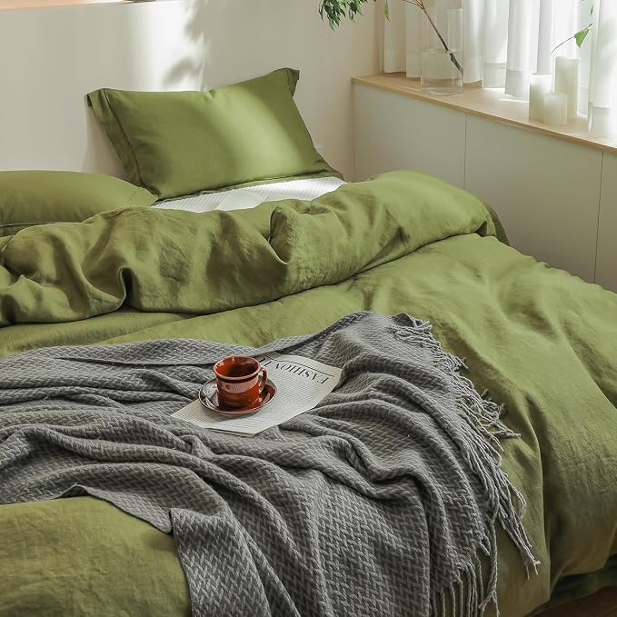 Simple&Opulence 100% Linen Duvet Cover Set - Image 6
