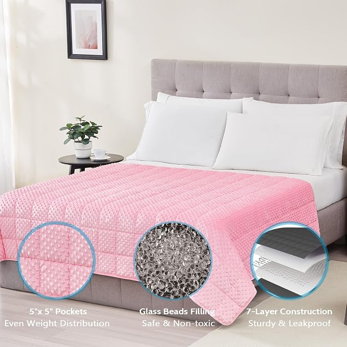 L'AGRATY Weighted Blanket - Image 4