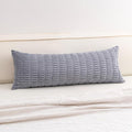 Aegero Corduroy Decorative Throw Pillow Covers 14x36 Inch Soft Striped Pillow by Unknown