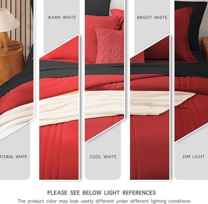 Monbix Queen Comforter Set - Image 6