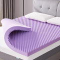 SINWEEK 3 Inch Egg Crate Memory Foam Mattress Topper Queen Size, Soft Mattress by SINWEEK