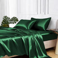MR&HM Satin Bed Sheets, Full Size Sheets Set by MRHM