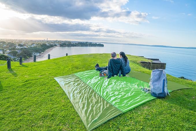 WEKAPO Beach Blanket Sandproof Waterproof, Extra Large Beach Mat, Oversized & - Image 8