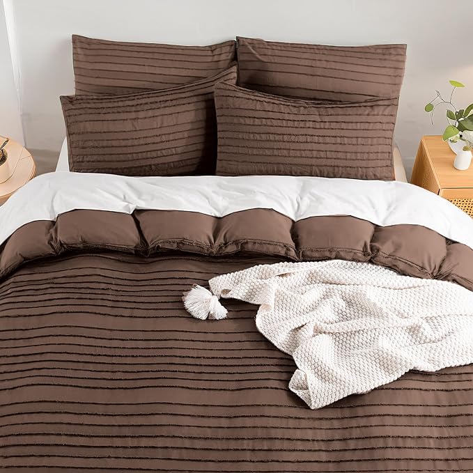 NEXHOME PRO Twin Duvet Cover, 2 Pieces Boho Tufted Duvet Cover Set, Soft and - Image 7