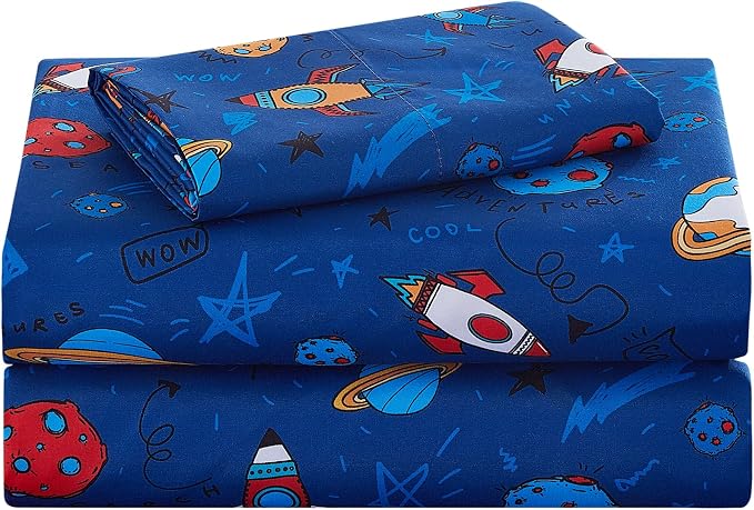 lasoftan Kids Sheet Set Twin Size, Twin Sheet Set by Unknown