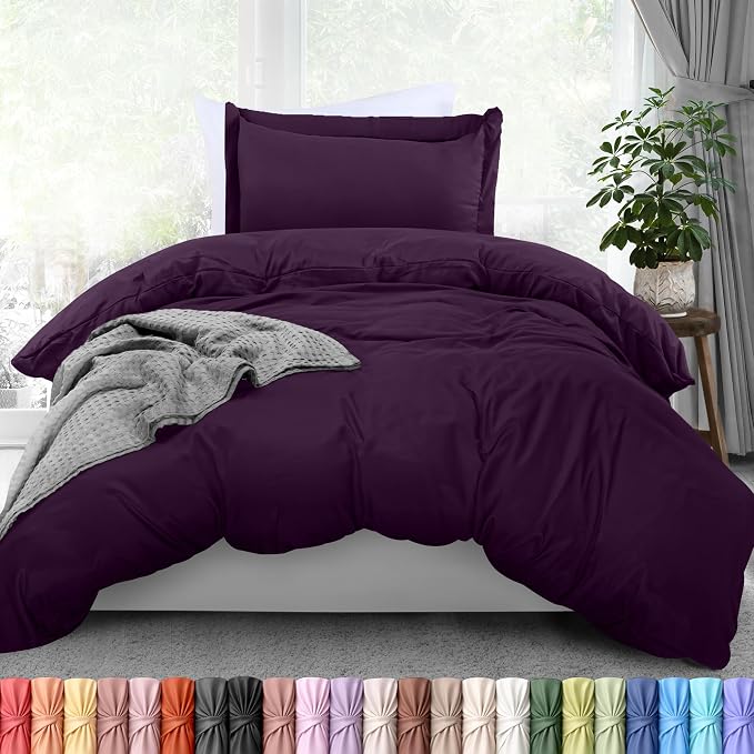 Utopia Bedding Duvet Cover Twin Size by UTOPIABEDDING