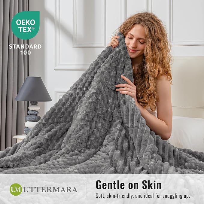 Uttermara Fleece Weighted Blanket - Image 4