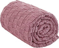 Knitted Weighted Blanket Kids, No Beads Heavy Blanket 40” x 60'' 7lbs, by Unknown