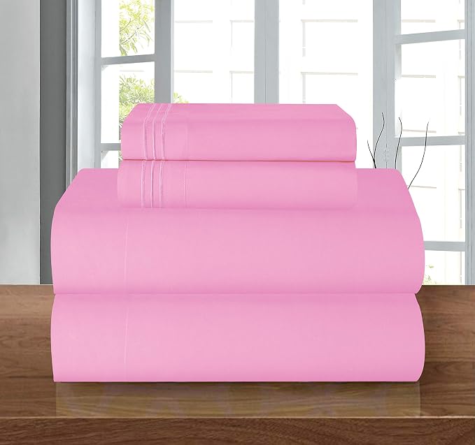 Elegant Comfort Luxury 1500 Premium Hotel Quality Microfiber 4-Piece Sheet Set - Image 9