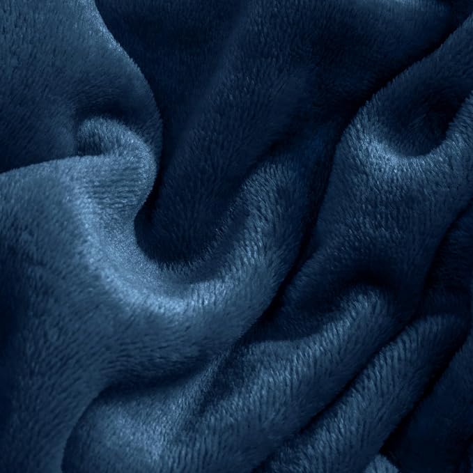 BEDELITE Flannel Sheets Queen Size Navy - Image 5