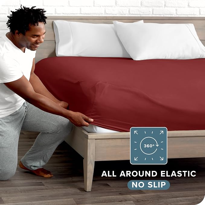Fitted Bottom Sheet King Size - Image 3