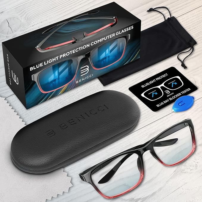 Stylish Blue Light Blocking Glasses - Image 6