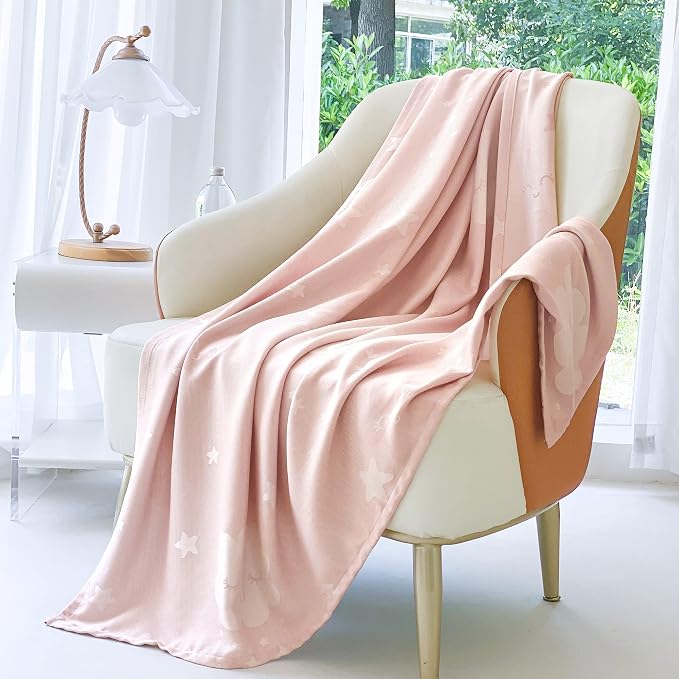 AmyHomie Cooling Blanket for Kids, Soft Comfy Summer Throw Blanket for Hot - Image 2