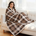 Electric Heated Blanket Full Size 72"x84", Soft Flannel by Soypipo