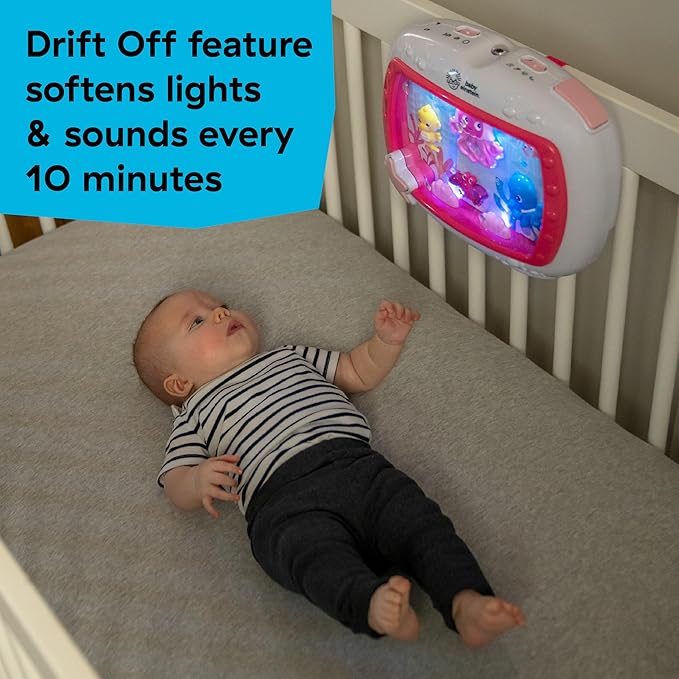 Baby Einstein Sea Dreams Soother Musical Crib Toy and Sound Machine, Newborn - Image 6