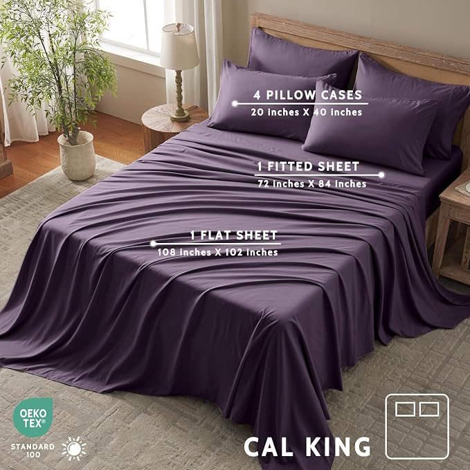 Cal King Size Sheets Set - Image 2