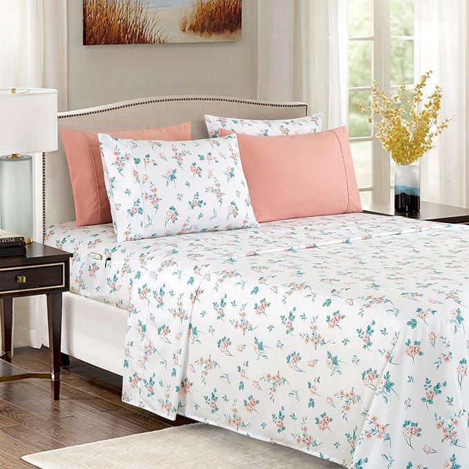 Elegant Comfort Softest and Coziest 6-Piece Sheet Set by ELEGANTCOMFORT