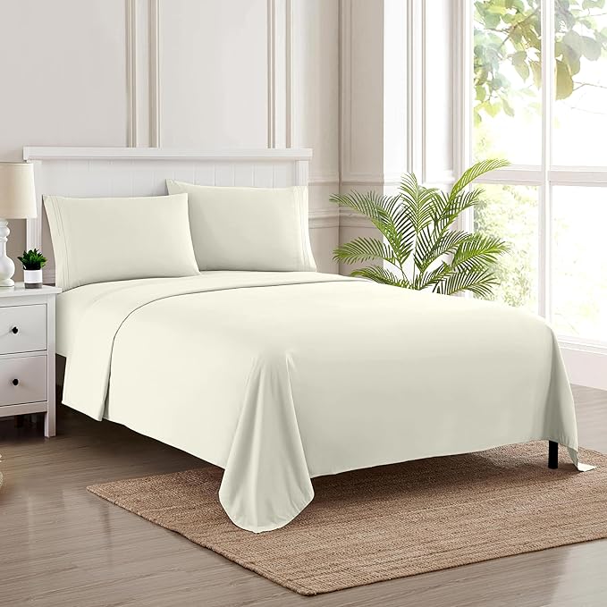 King Size Sheets by SweetHomeCollection